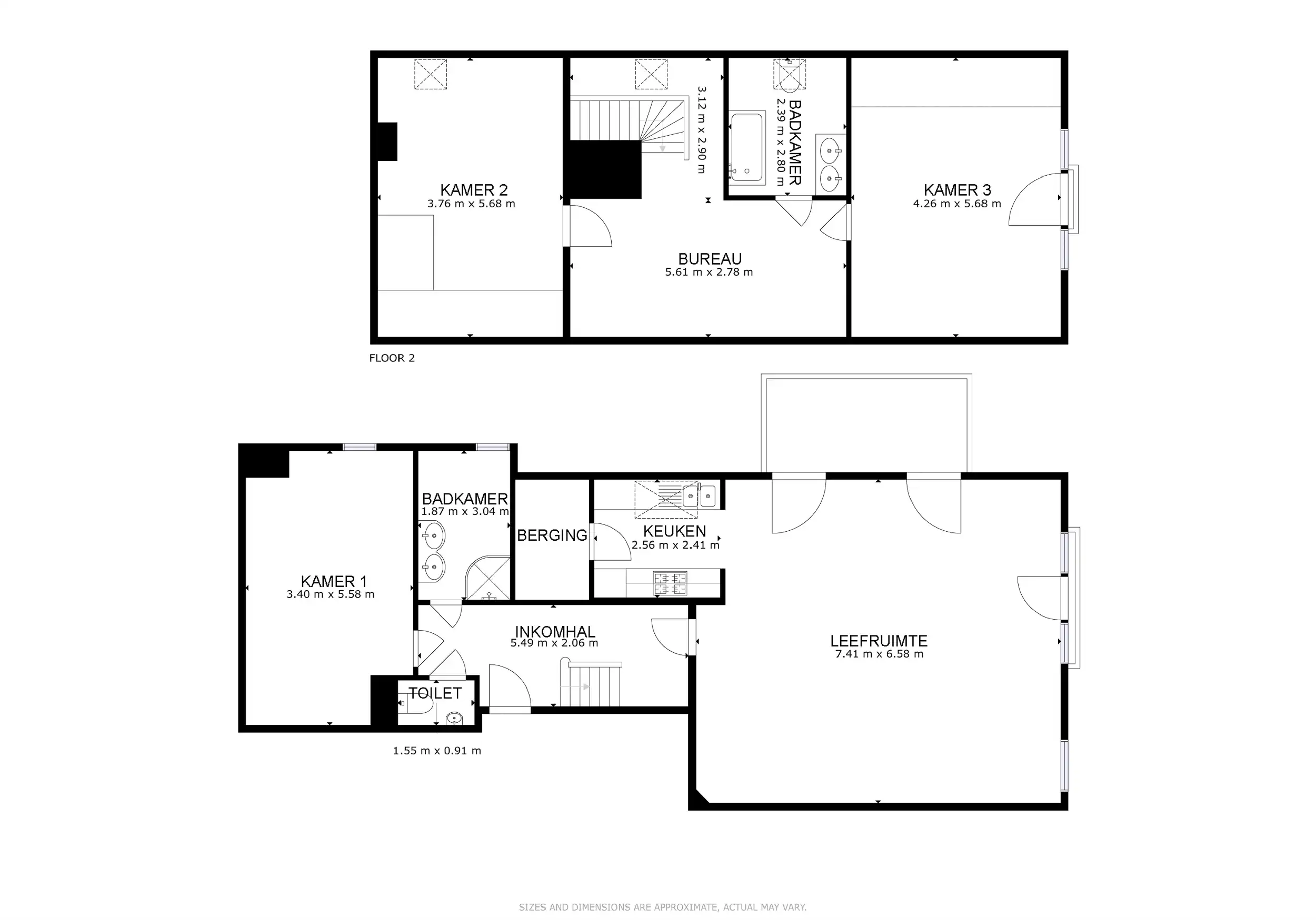 3 slpk. duplex met terras en topzicht foto 17