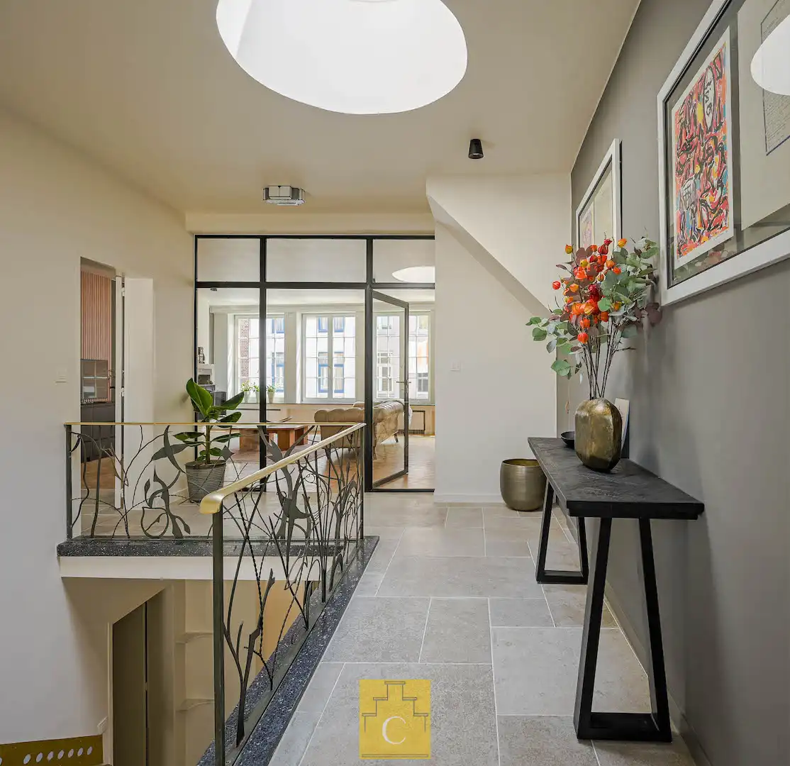 perfect gelegen pas gerenoveerde stadswoning - 340 m2 vloeroppervlakte - met garage, tuin en extra terras op het verdiep foto 13