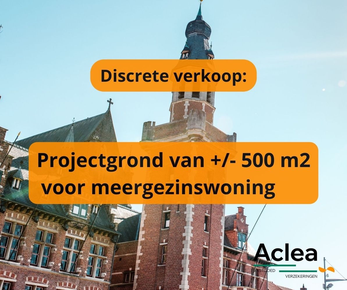 Projectgrond voor meergezinswoning in centrum Eeklo foto {{pictureIndex}}