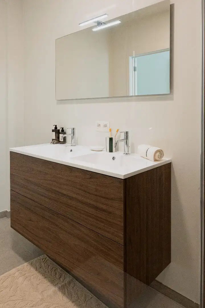 Gelijkvloers nieuwbouwappartement met 2 slaapkamers, tuin & terras – Residentie Albert & Jerome foto 14