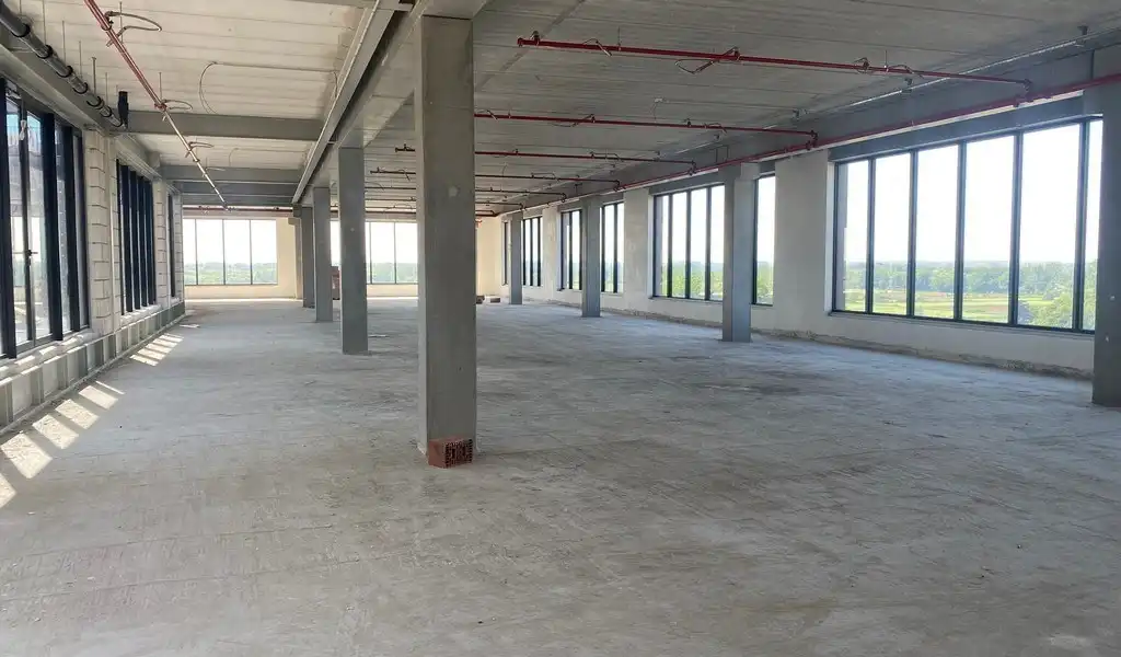 Kantoorruimte te huur in nieuwbouwproject Ouverture tegenover KBC toren te Gent foto 4