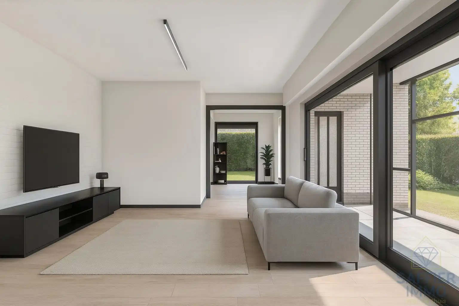 Ruime gezinswoning met zonnige tuin en 5 slaapkamers in hartje Izegem foto 36