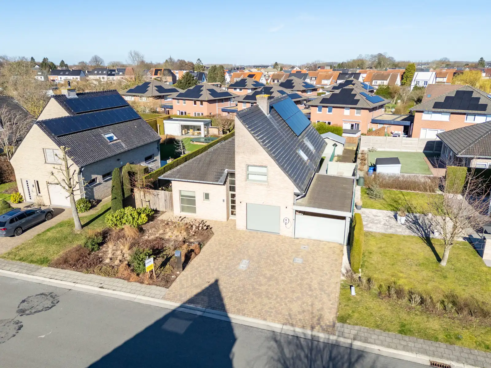 Ruime architecturale villa met Droomtuin in Schellebelle foto 27