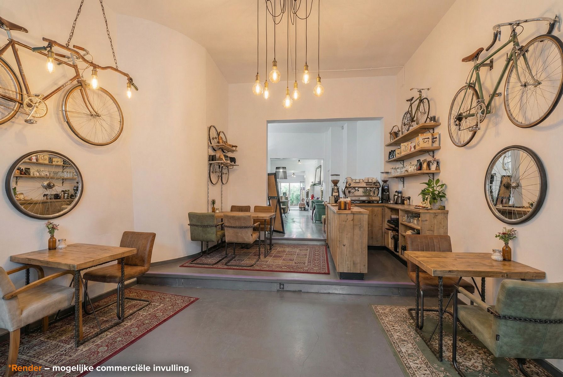 Gelijkvloerse handelsruimte in hartje Halle foto 2