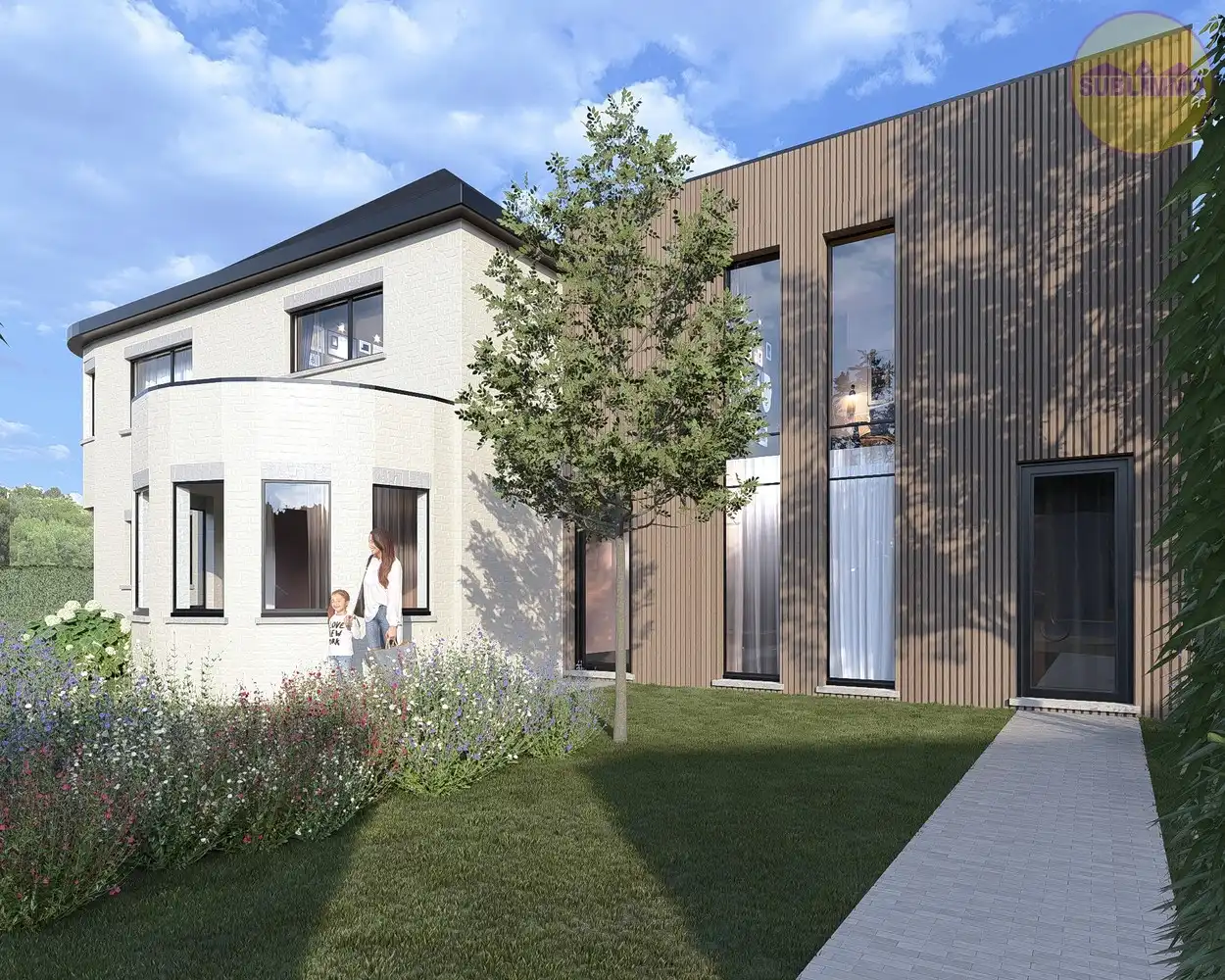Ruim en energiezuinig duplexappartement met 3 slaapkamers en grote tuin in Veerle-Laakdal foto 3