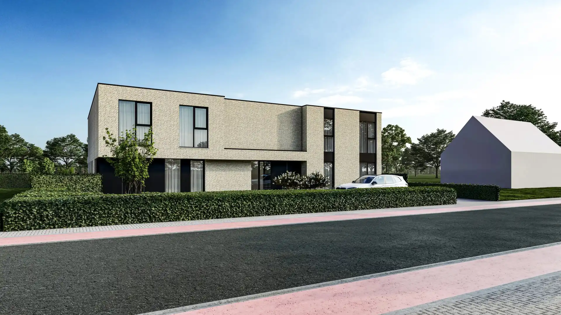 1.2 EXCLUSIEF  NIEUWBOUWAPPARTEMENT MET 2 SLPK’S EN RUIM TERRAS IN LINKHOUT foto 2