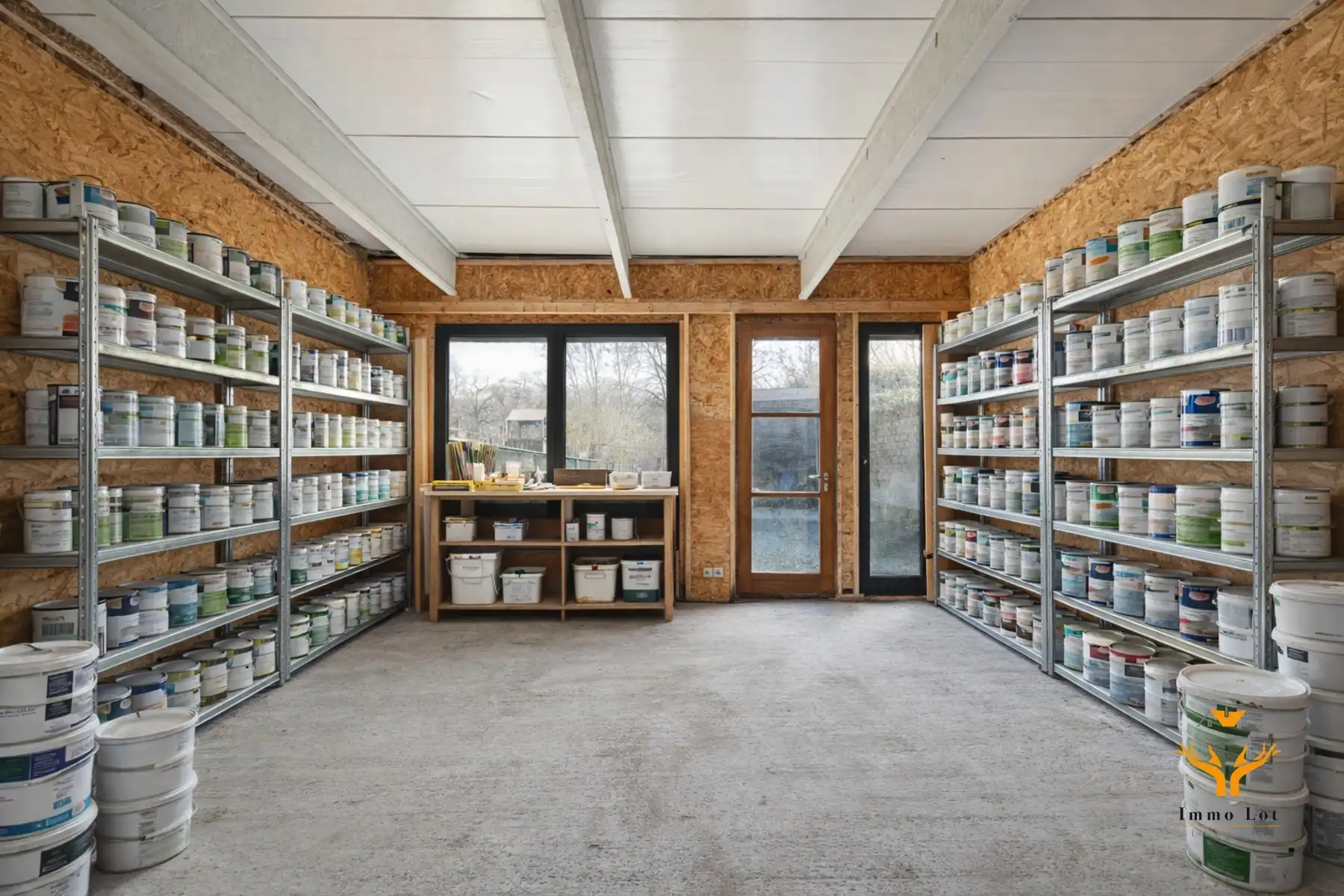 perceel met 2 garages en carport foto 7