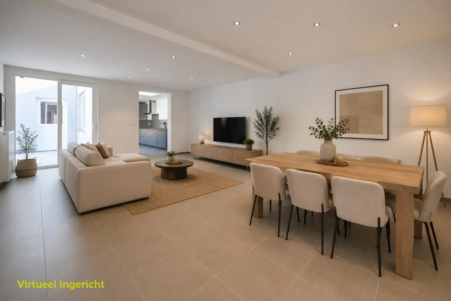 Instapklare woning met 3 slaapkamers en ruime berging/garage in centrum Wingene  foto 4