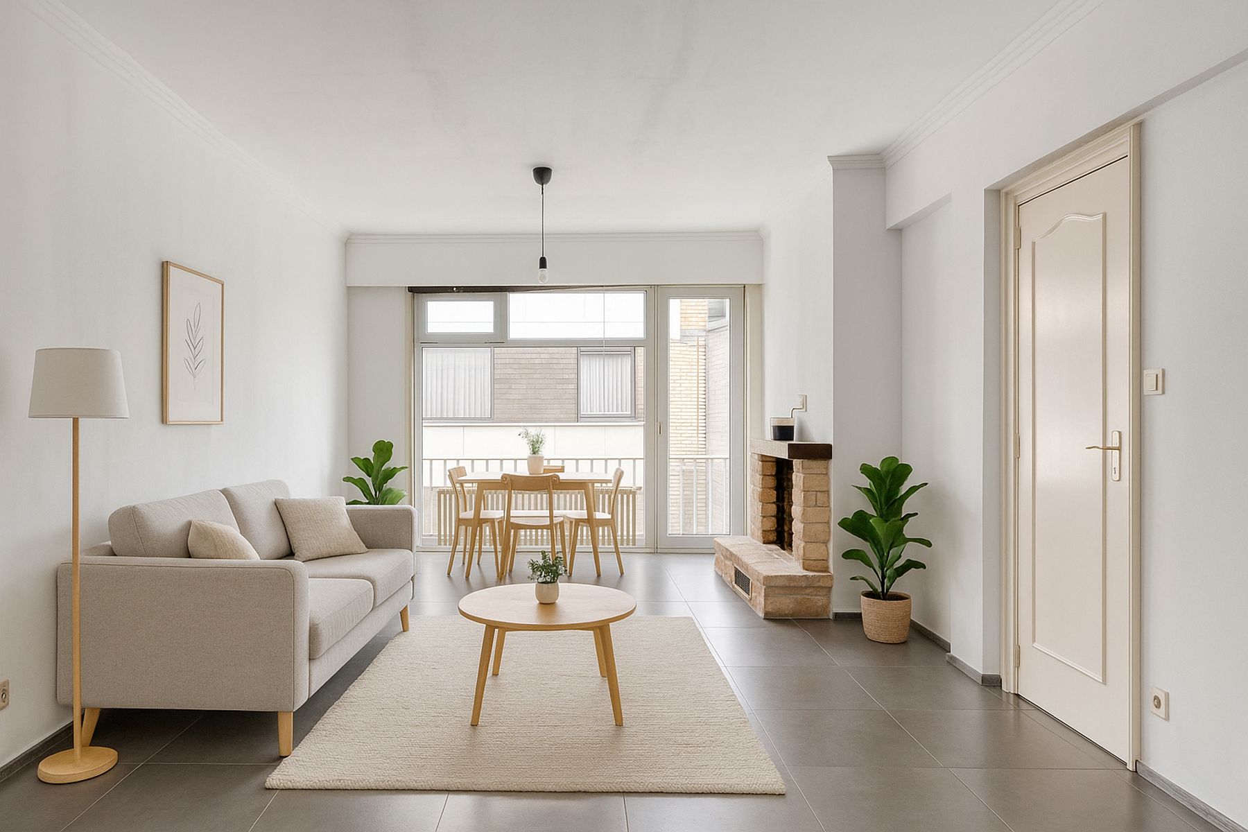 Appartement met 2 slaapkamers, 2 terrassen en berging foto 3