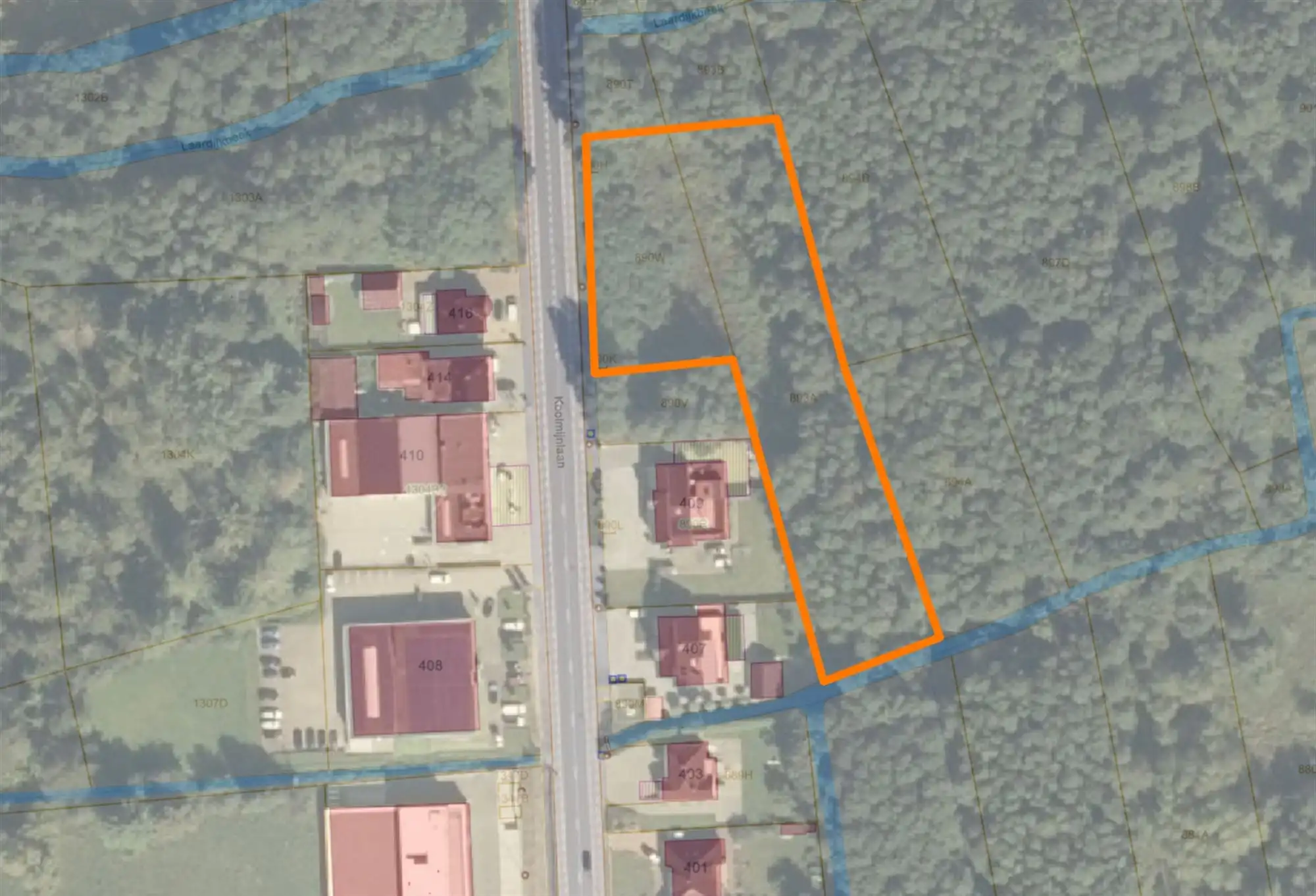 PERCEEL BOUWGROND OP UITERST COMMERCIËLE LOCATIE LANGS DE KOOLMIJNLAAN TE BERINGEN foto {{pictureIndex}}