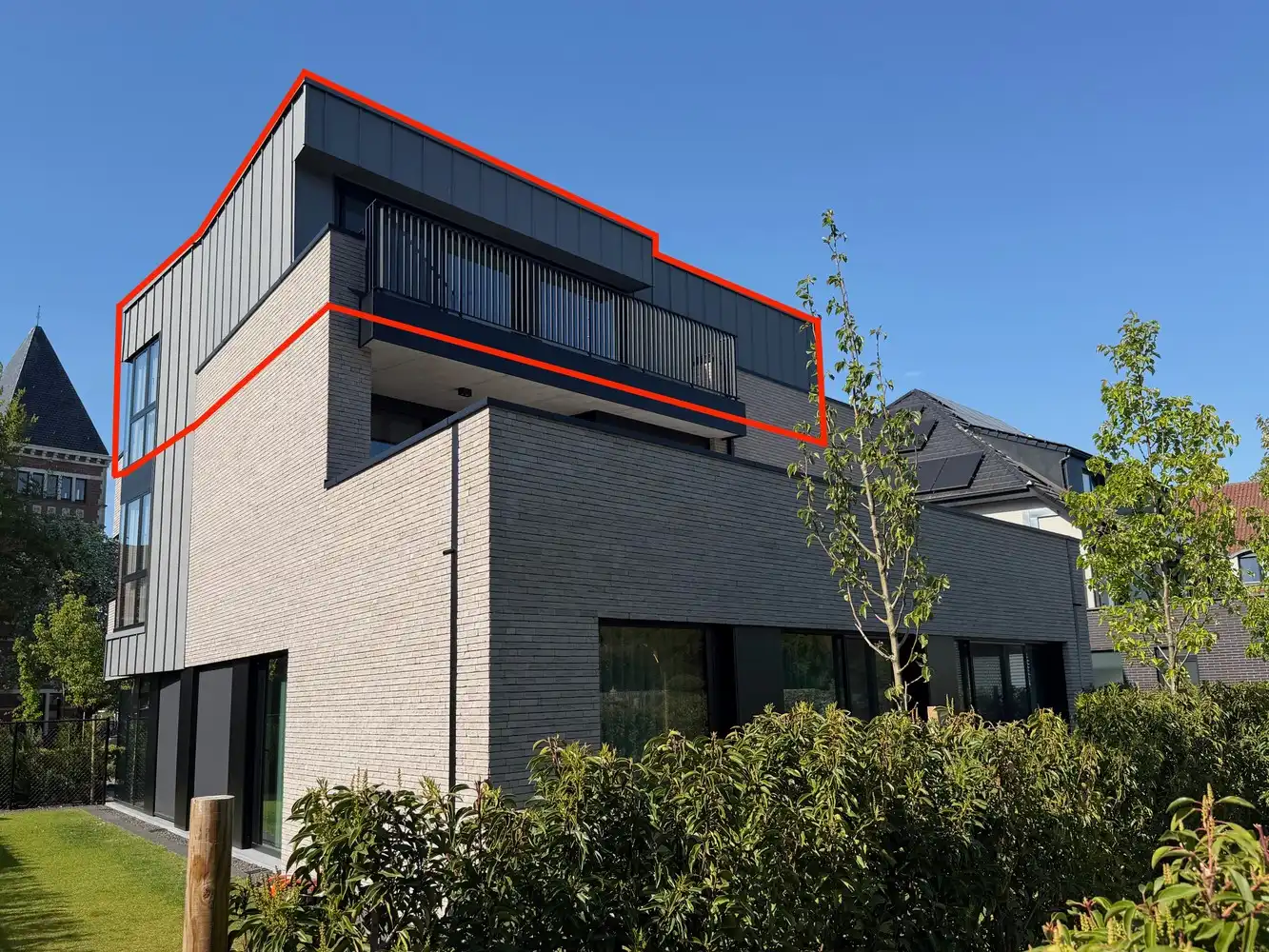 Genk, Weg naar As 194 bus 21: Luxueus en energieneutraal nieuwbouwappartement met 1 slaapkamer en 2 grote terrassen ! foto {{pictureIndex}}