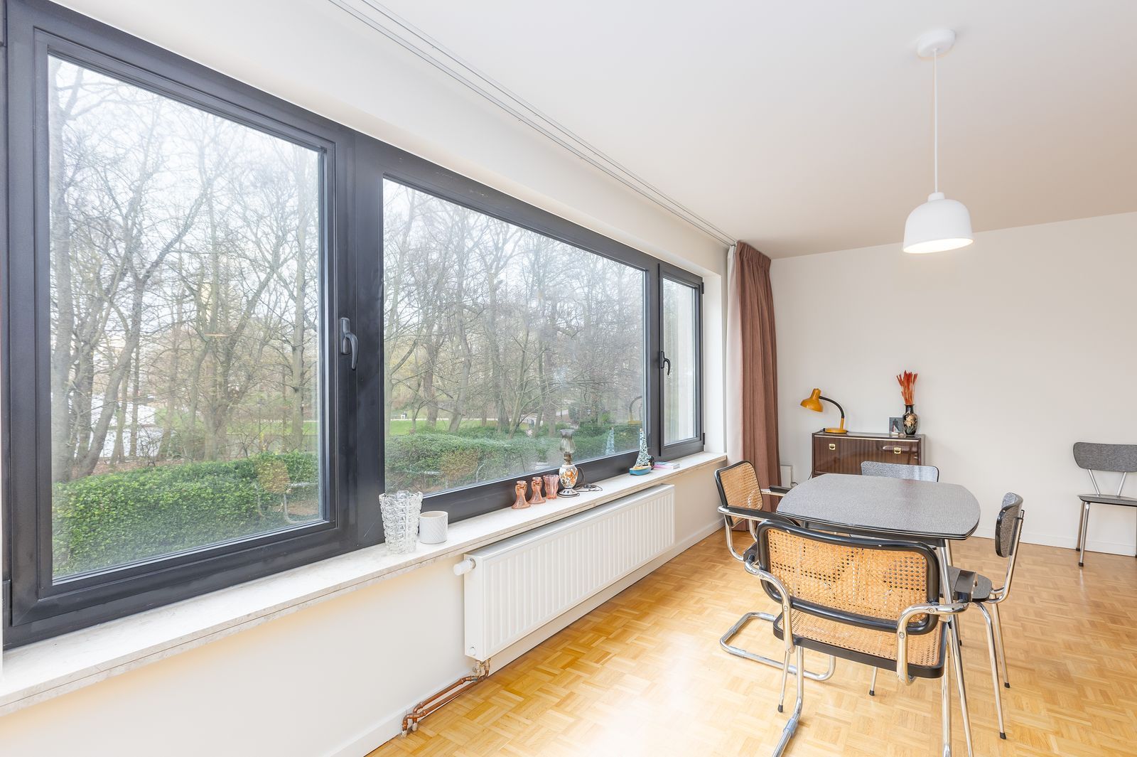 Charmant hoekappartement met 1 slpk en zicht op het Leopoldpark foto 2