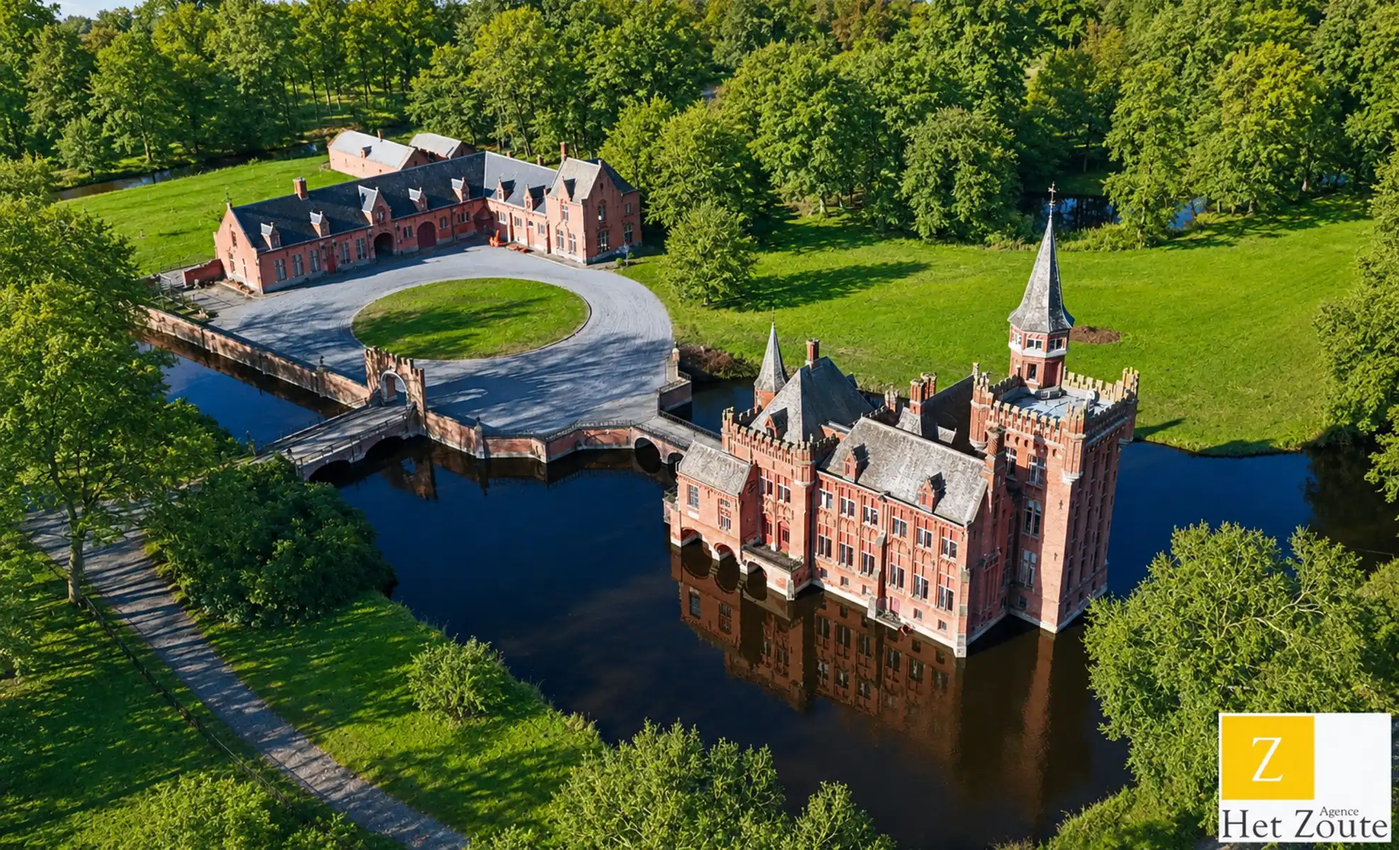 Uitzonderlijk kasteel op enkele minuten van Brugge foto 5