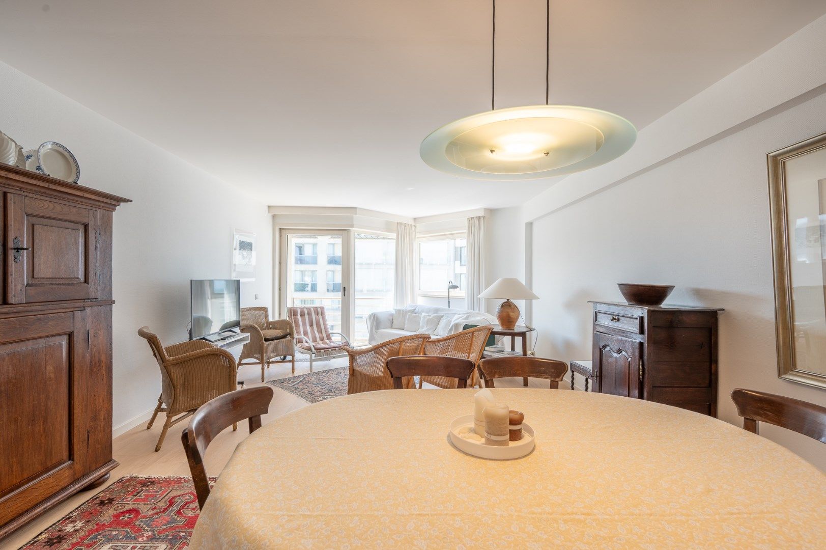 Zeer zonnig gelegen appartement met open zicht en zijdelings zeezicht foto 5