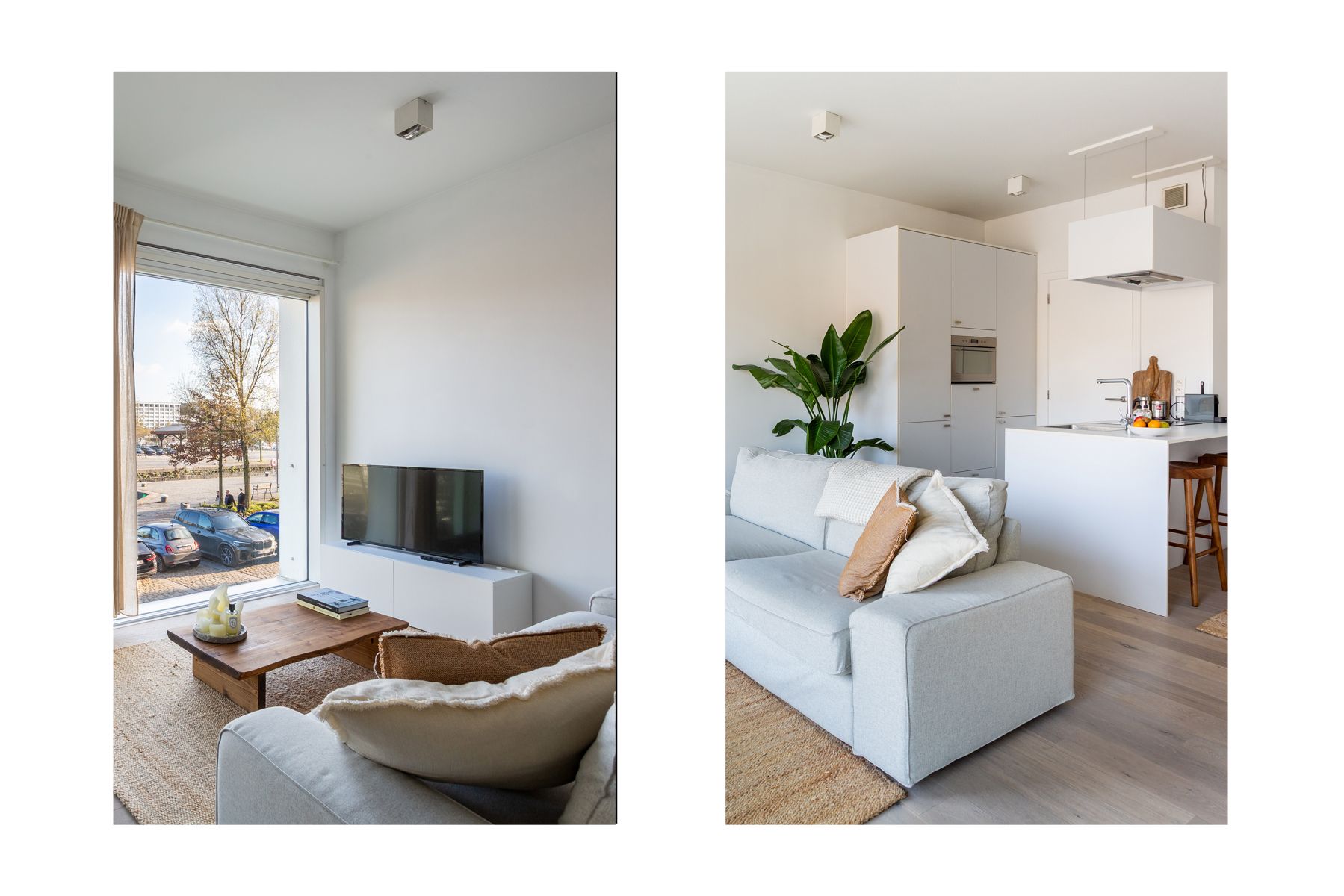 Modern 1 slpk appartement met zicht over het Verbindingsdok foto 4