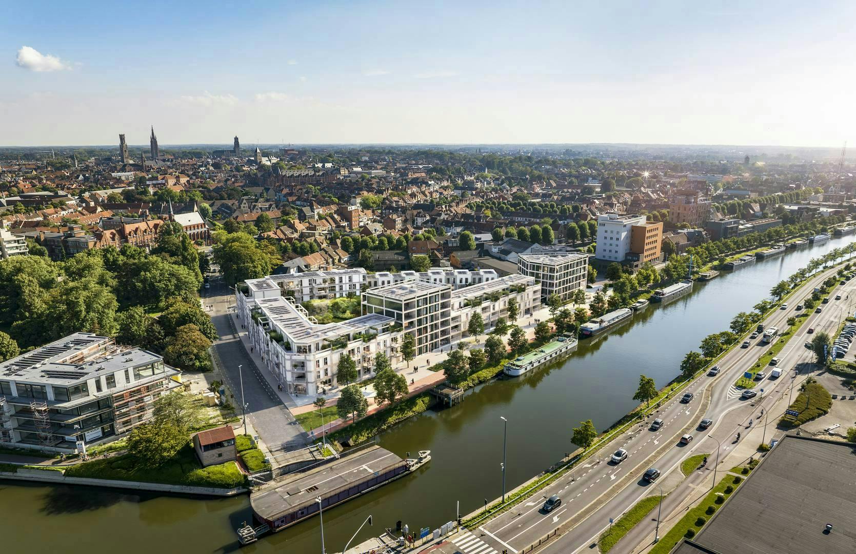 NIeuwbouwproject Kolenkaai te Brugge foto 5