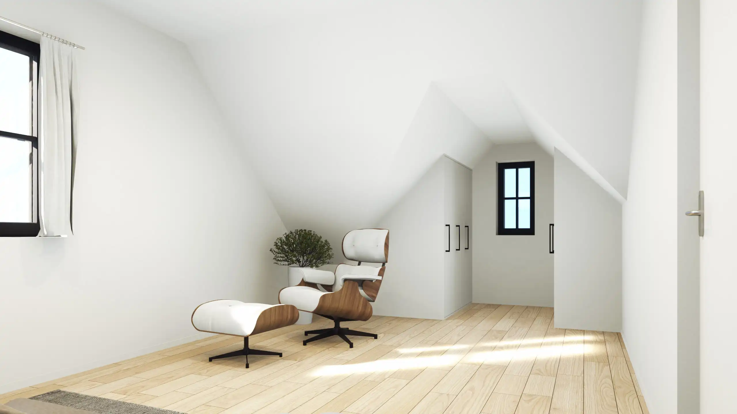 Duplex appartement met 2-slpks, inpandige garage en terras! foto 10