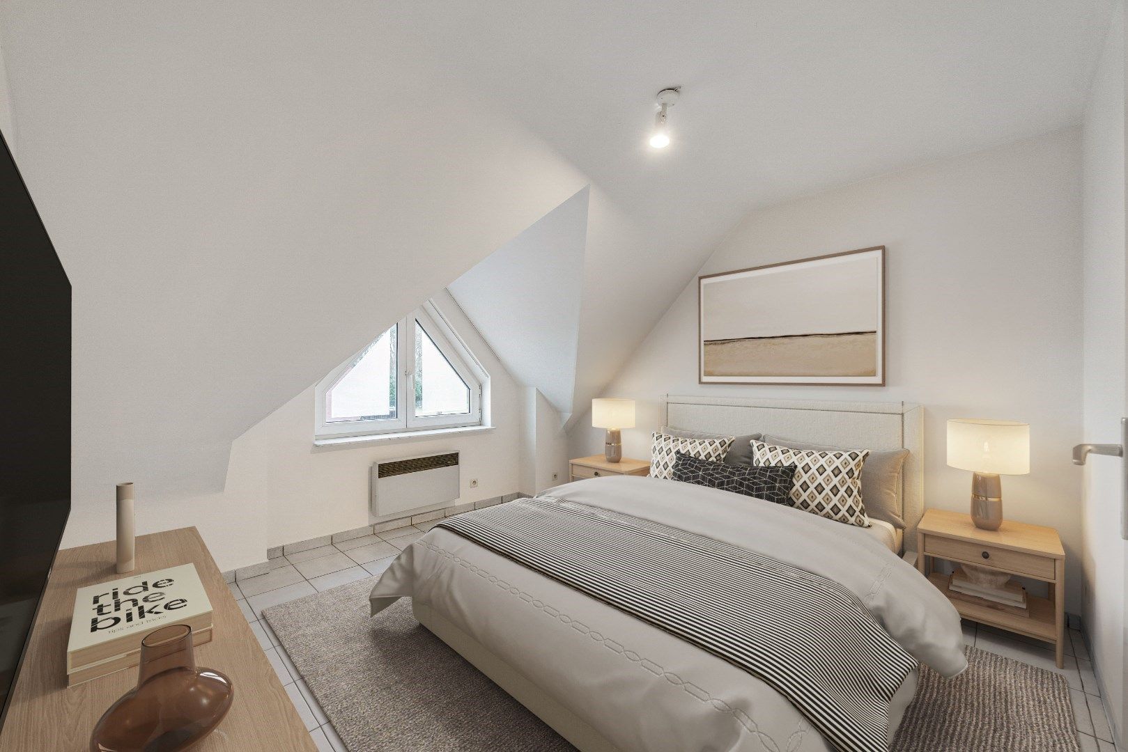 Uitstekend gelegen BETAALBAAR appartement te Lummen MET GARAGE foto 6