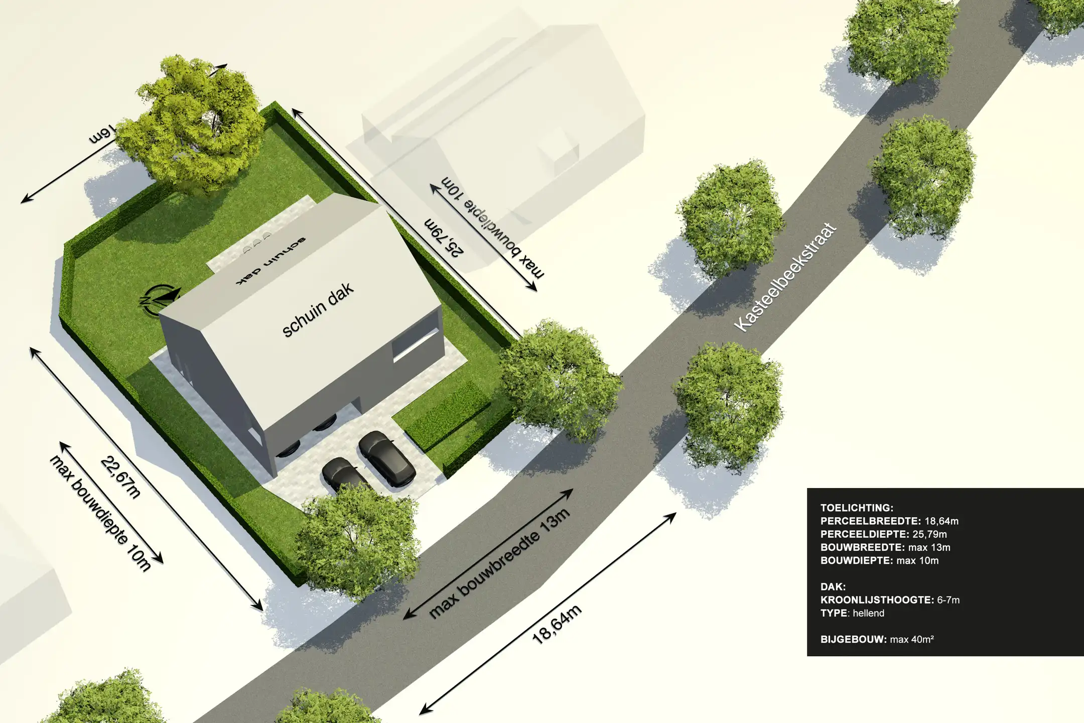 Bouwgrond voor open bebouwing ca. 492m² op top locatie te Hoogstraten foto {{pictureIndex}}