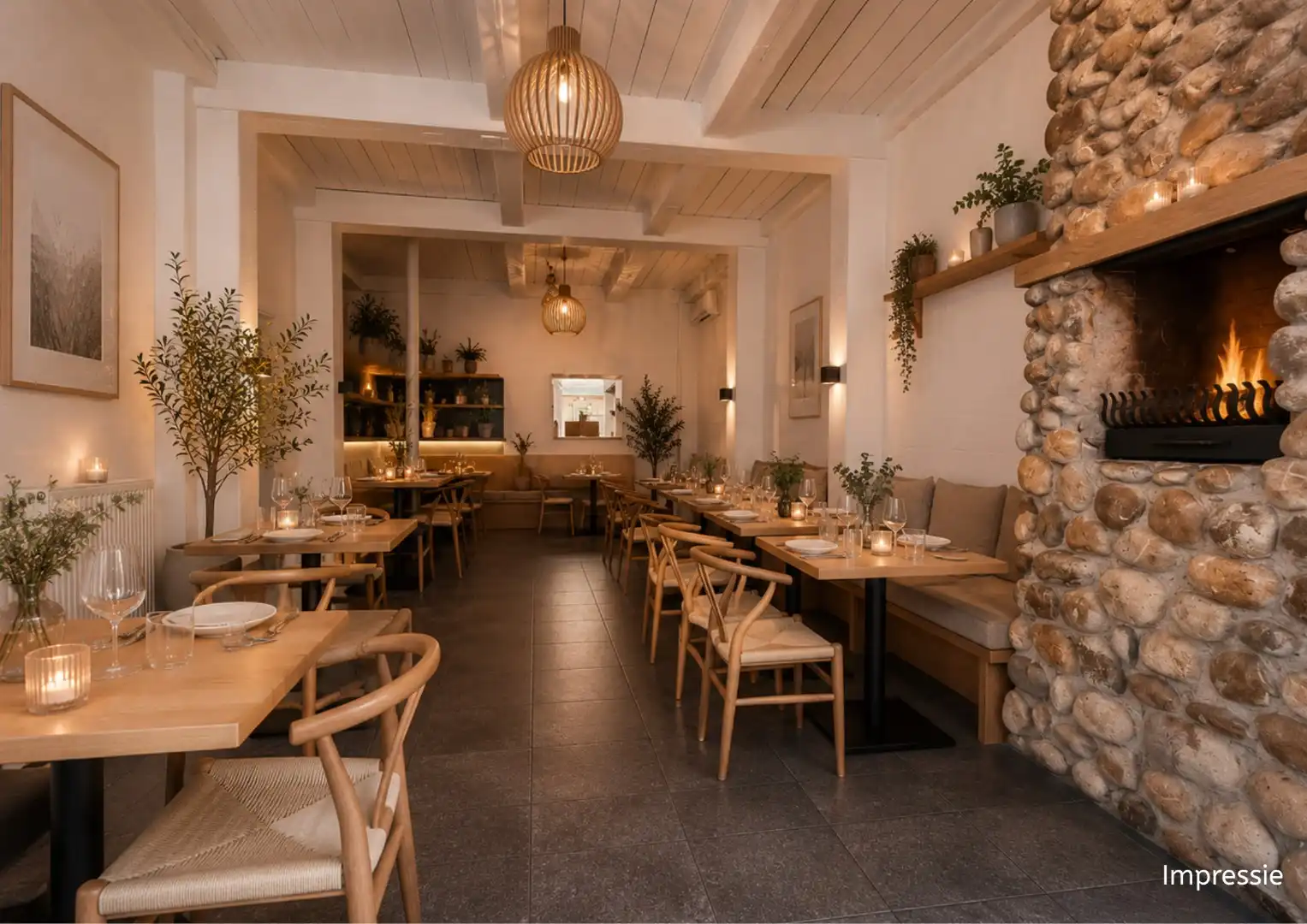 Polyvalent handelspand (restaurant, afhaalrestaurant, wijnbar,  kantoor, winkel...) gelegen op 100 meter van de historische markt van Maaseik!  foto 12