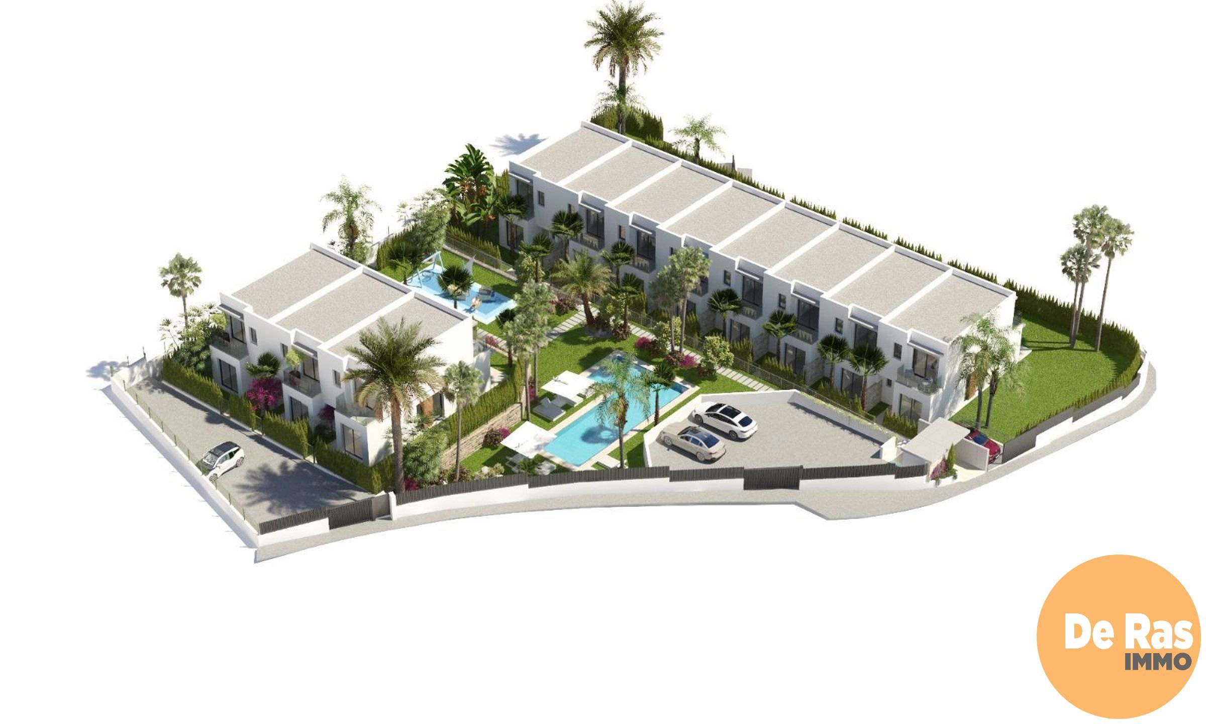 SPANJE- regio Alicante - Townhouse Finestrat zeezicht foto {{pictureIndex}}