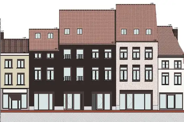 Projectgrond te koop aan de Markt van Eeklo! foto 11
