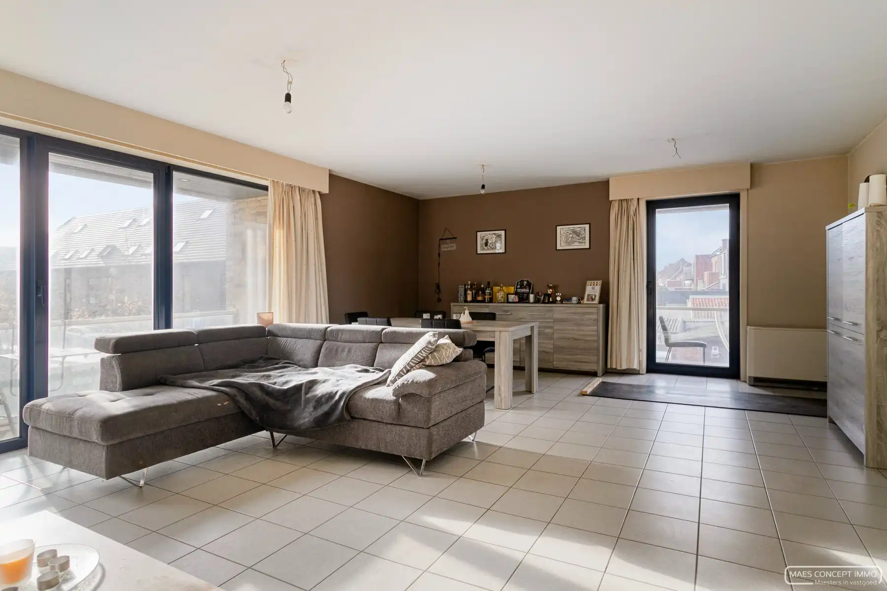 Zonnig hoekappartement met 2 terrassen op toplocatie in Oudenaarde foto 2