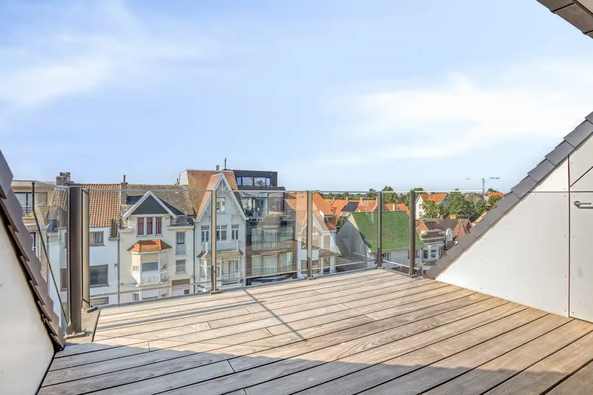 Penthouse met ruime terrassen in het centrum van Koksijde foto 14