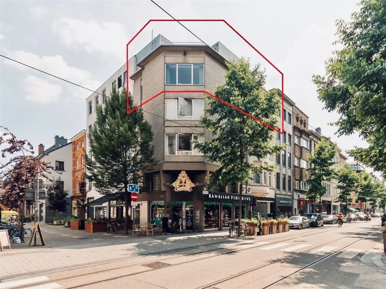 Duplex Penthouse Hoekappartement bij Groenplaats foto 3