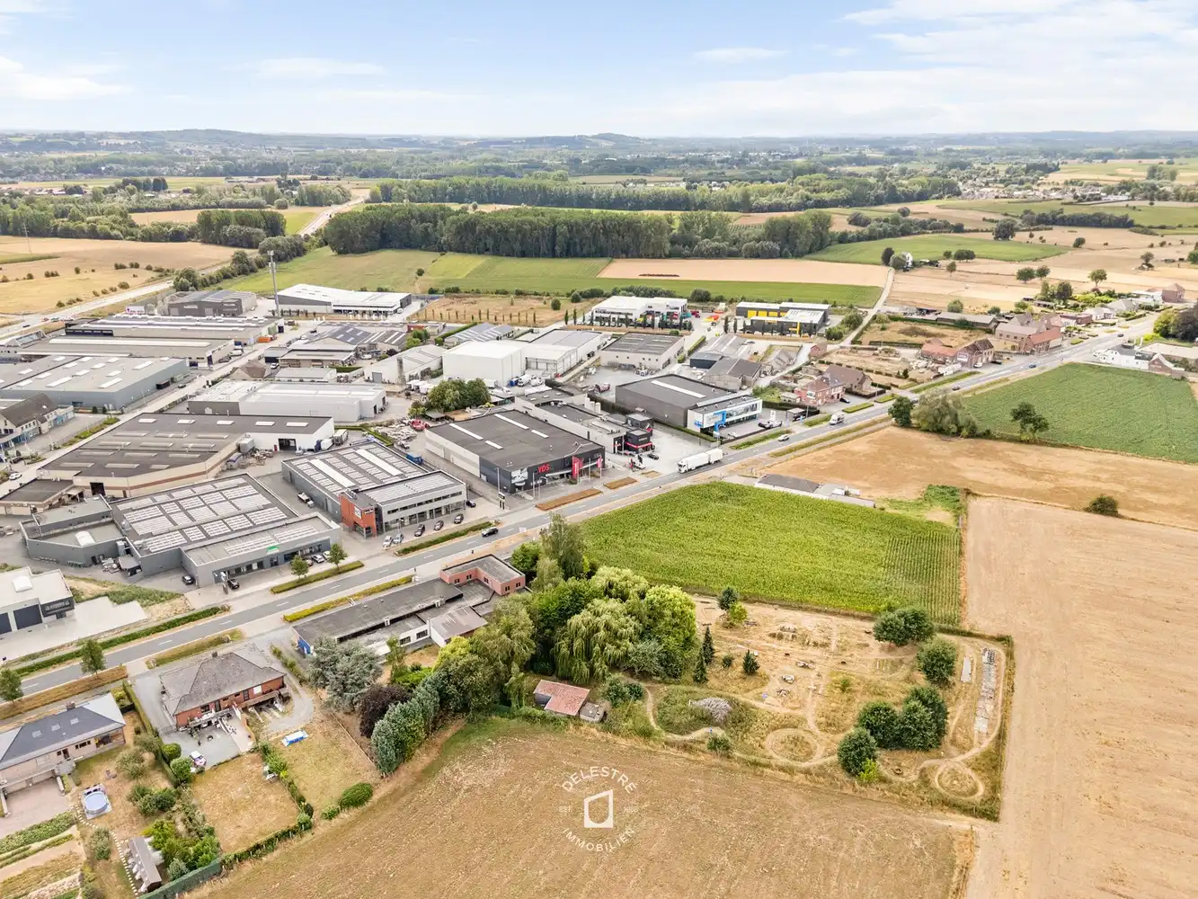 Commerciële site op de Brakelsesteenweg: toonzaal, kantoor, appartement & grond foto 39