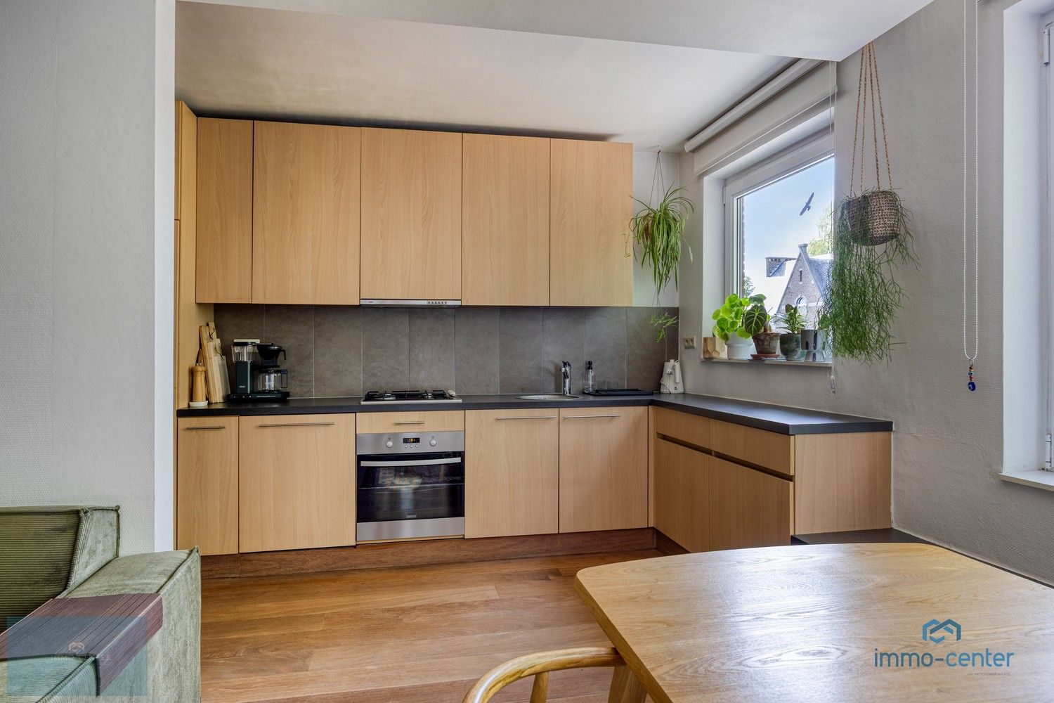 Instapklaar appartement met 1 slaapkamer, terras, extra ruimte, garage en zicht op het park – op toplocatie in Hasselt foto 6