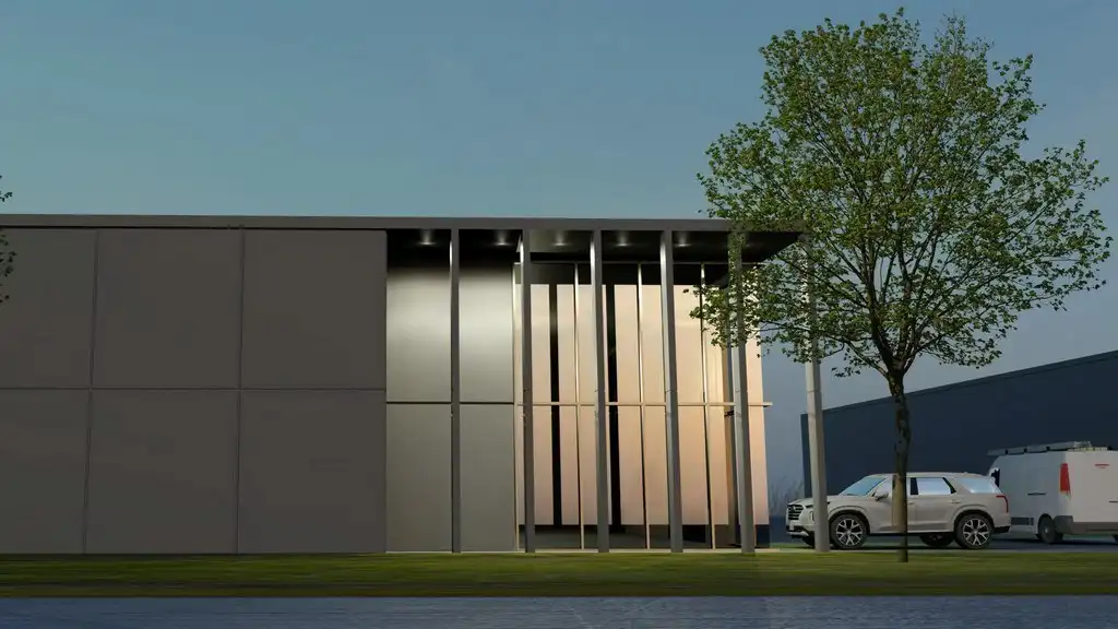 Nieuwbouw magazijn te koop in bedrijvenpark Steen in Laarne foto 3