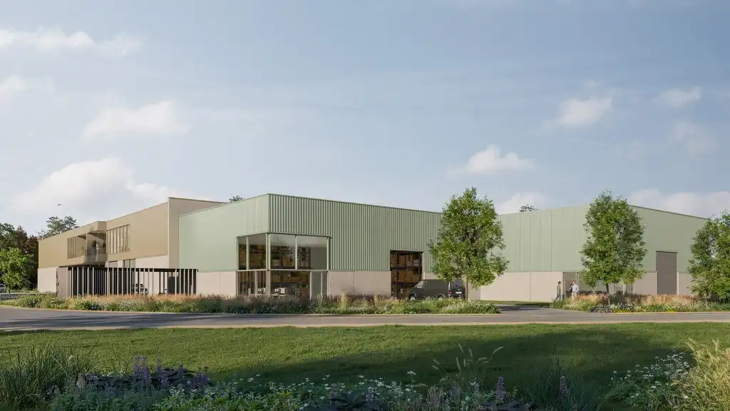 Nieuwbouw loods met laadkade te koop in Cesar Business Park Bornem foto 10