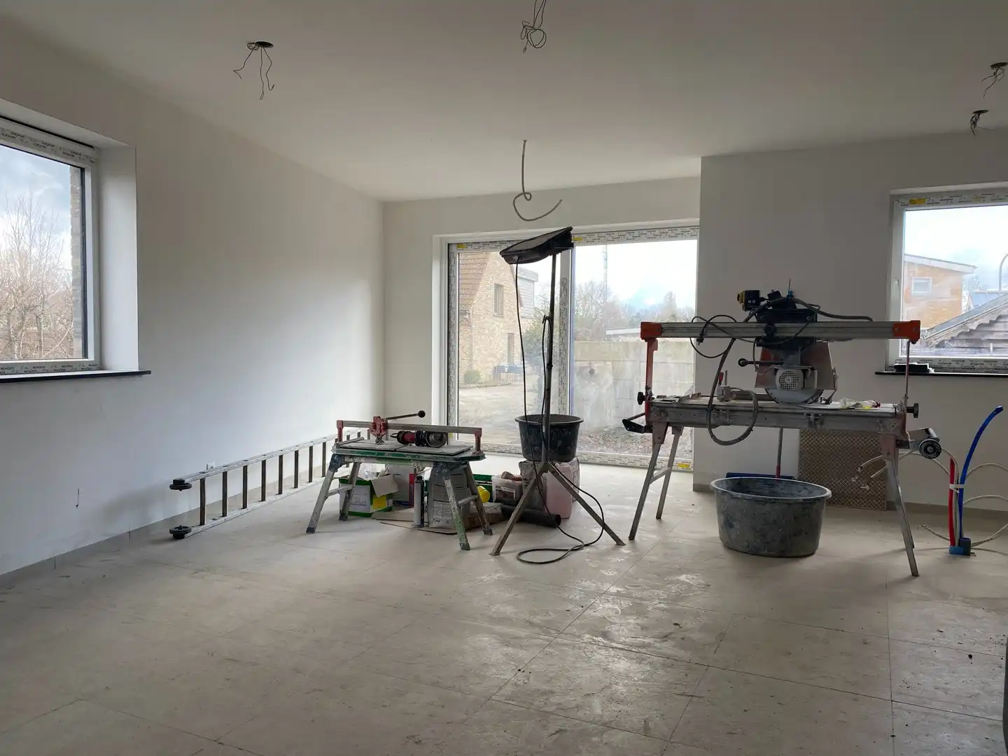 Halfopen moderne nieuwbouwwoning in Ertvelde foto 2