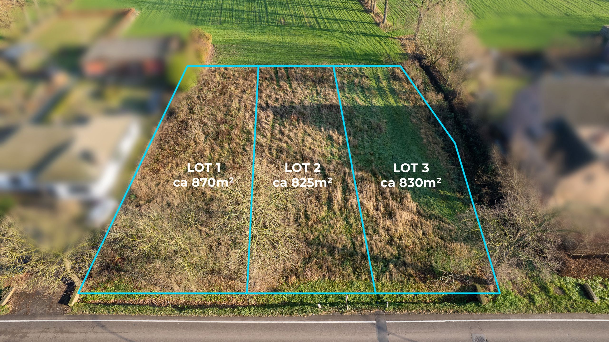 Bouwgrond voor open bebouwing – ca. 870 m²  foto 4