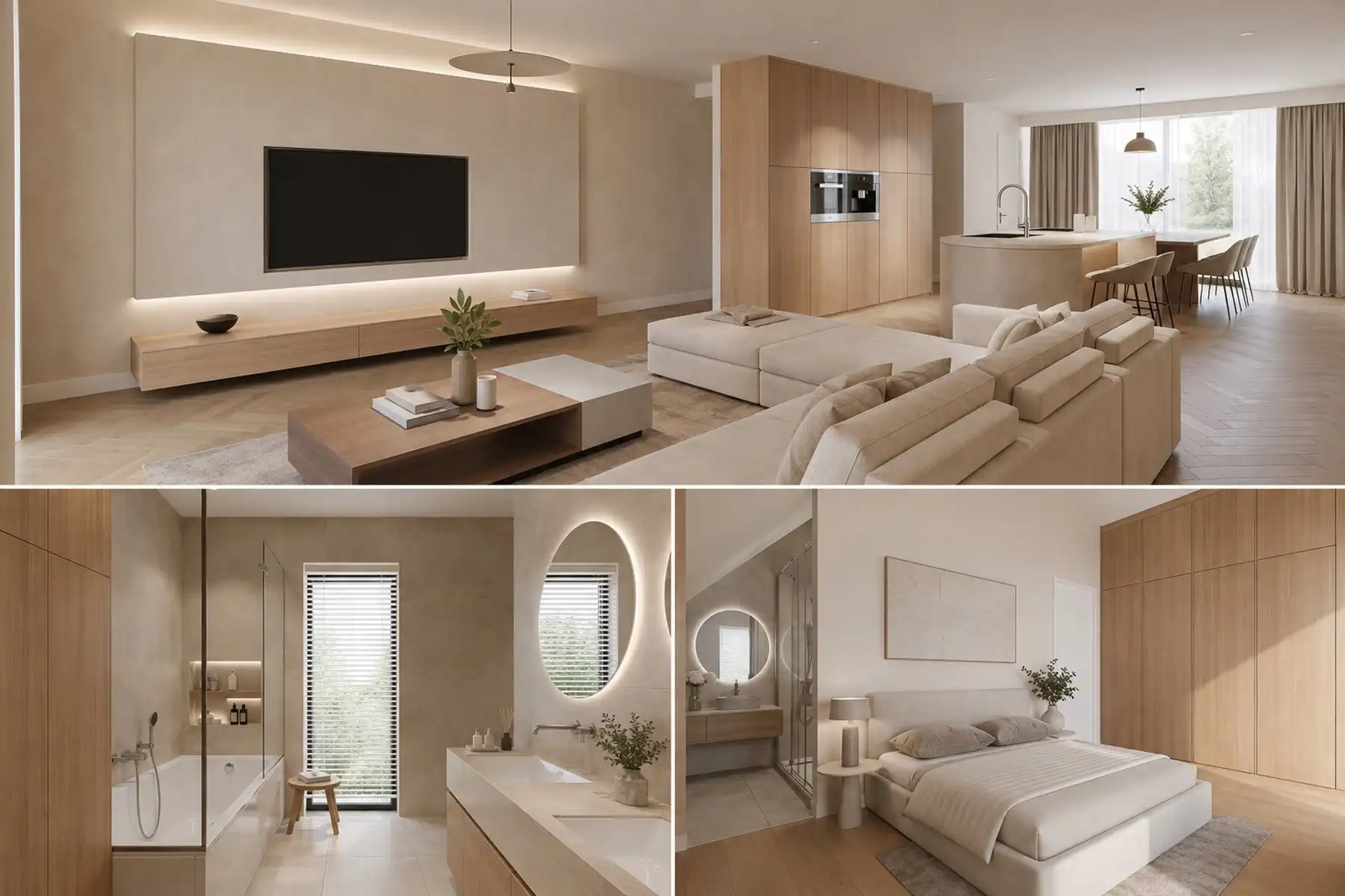 Ruime casco nieuwbouwwoning met 3 slaapkamers, bureau, tuin en parking te koop in Wuustwezel. Moderne en energiezuinige woning met vrije afwerking. foto 4