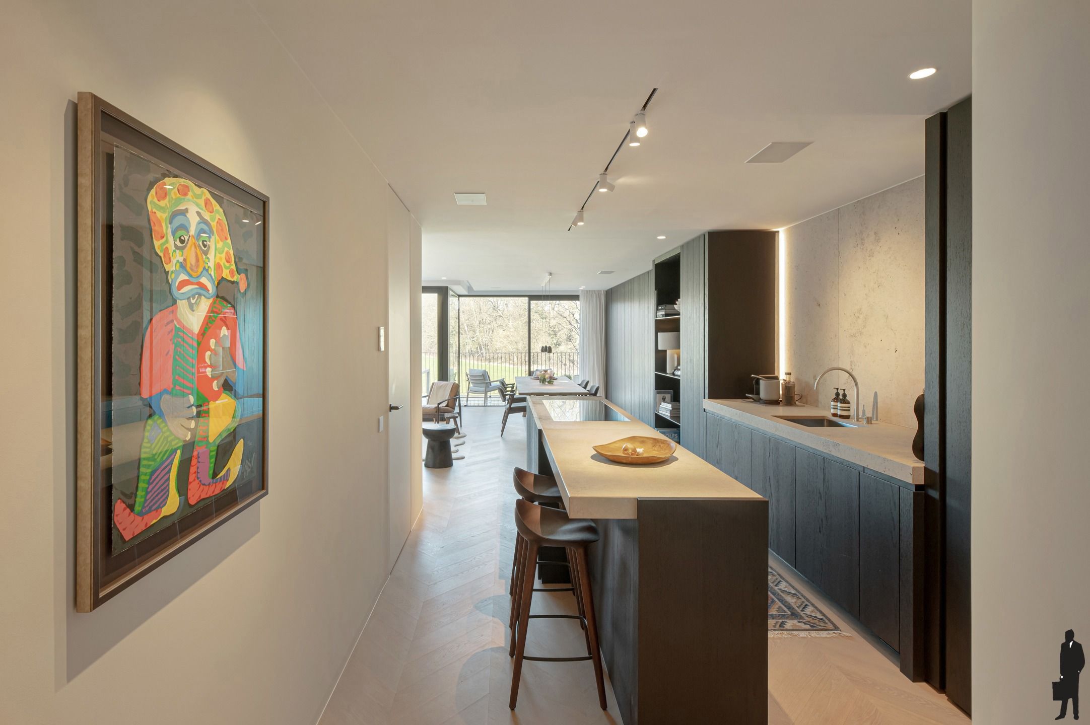 Zonnig luxueus afgewerkt appartement met weids uitzicht! foto 14