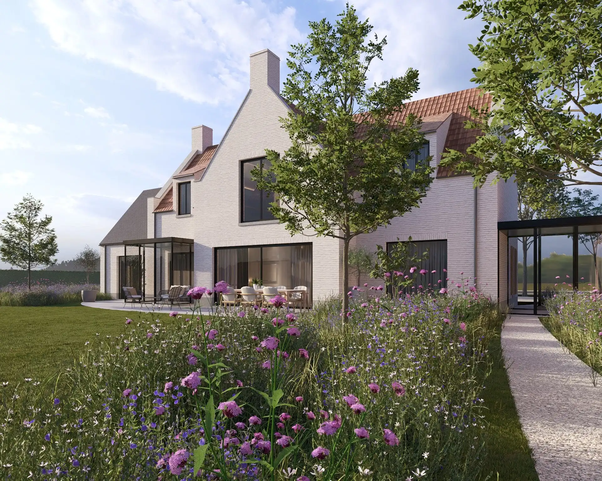 Exclusieve bouwgrond met open zicht gelegen aan het Zwin met goedgekeurde bouwplannen. foto 11