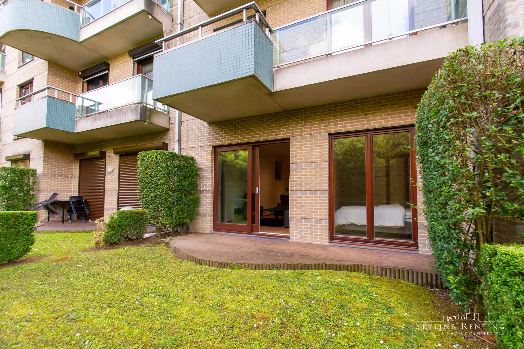 1 kamer appartement met mooi terras en TUIN (Stockel) foto 6