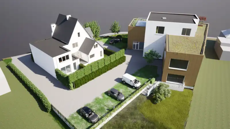 Projectgrond van 20a21 + woning HOB + bouwgrond voor een HOB foto 4