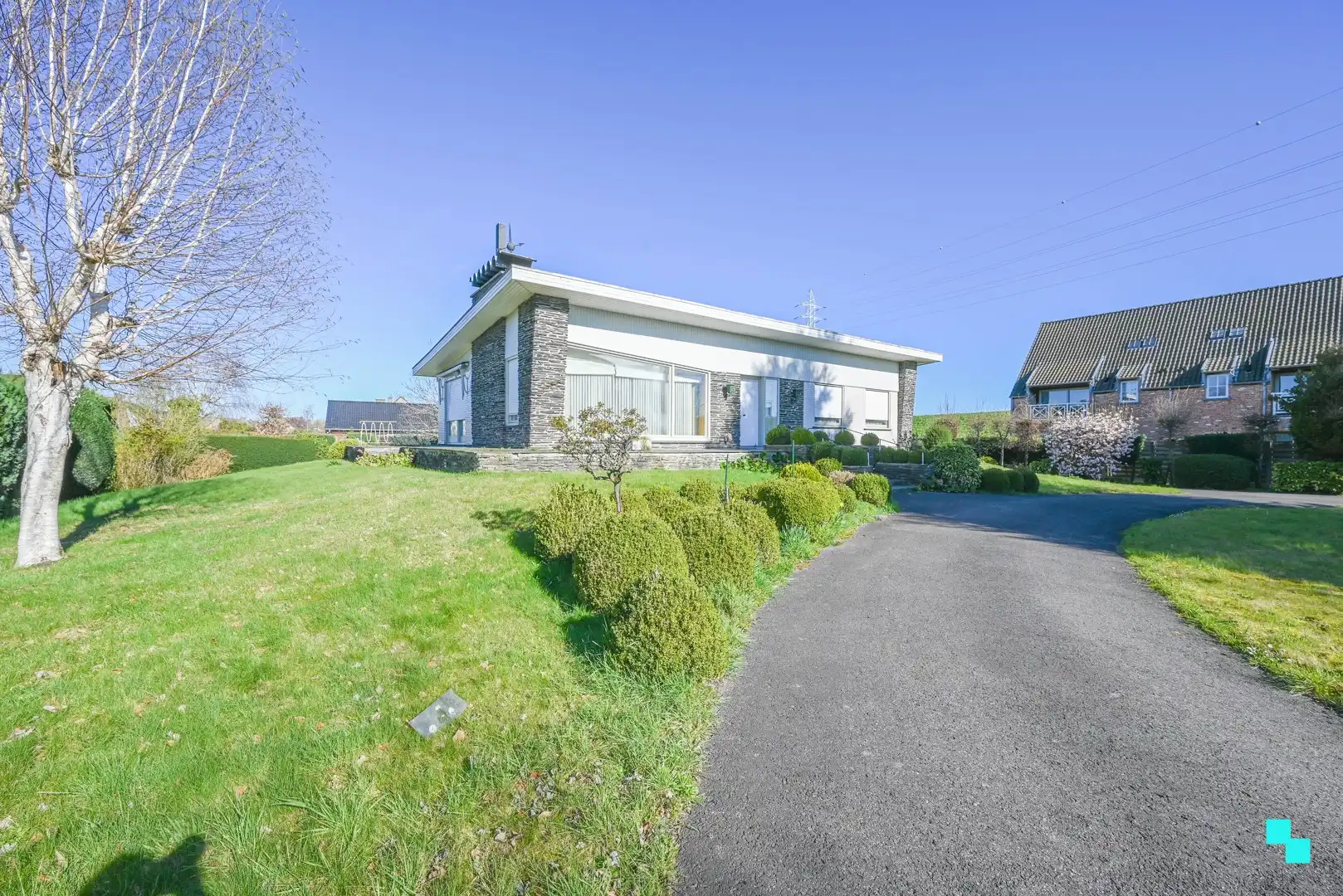 Statige gelijkvloerse villa in Waregem foto 2