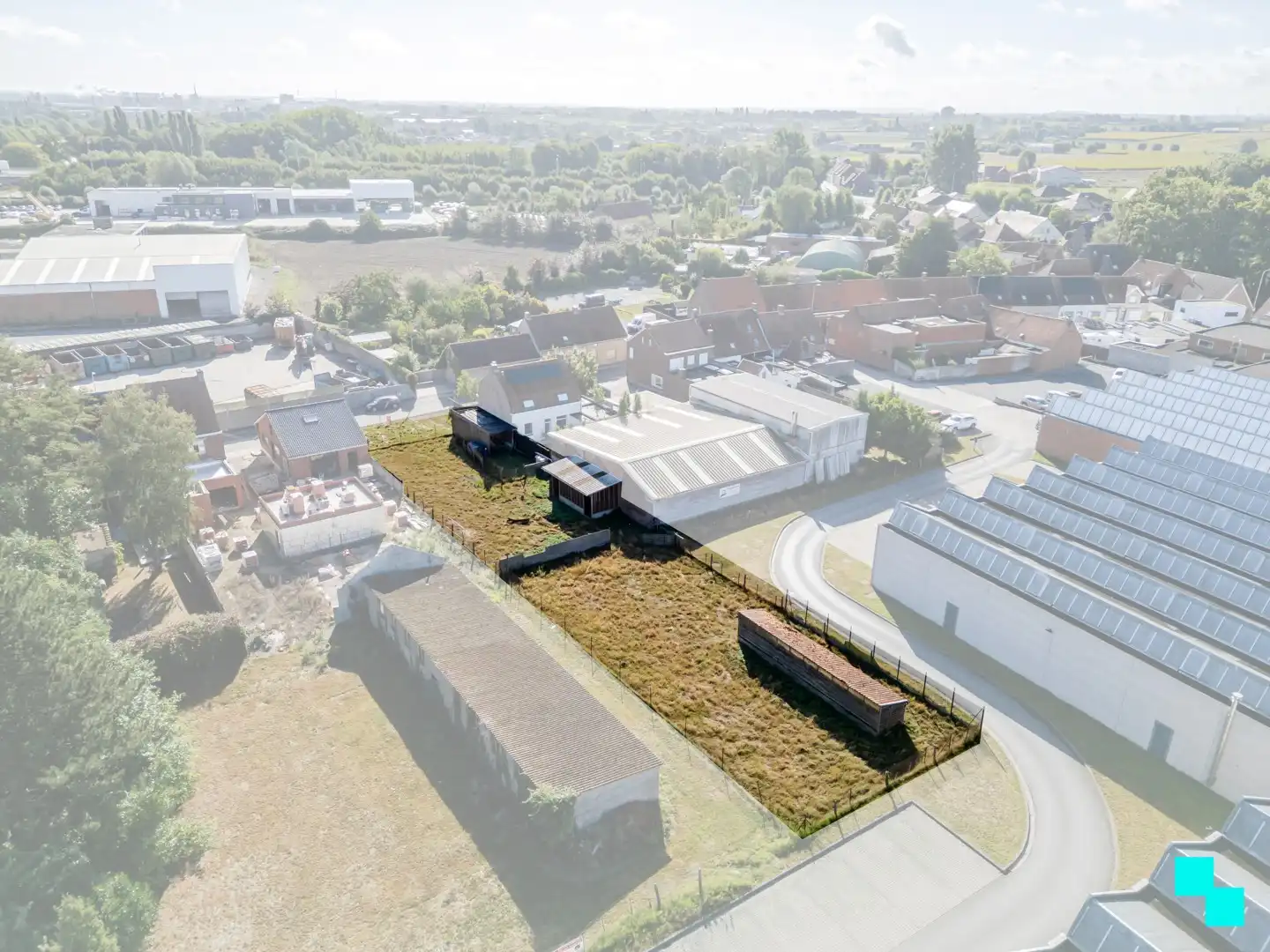 Interessante bouwgrond voor ééngezinswoning en handelsactiviteit te Ingelmunster foto 3