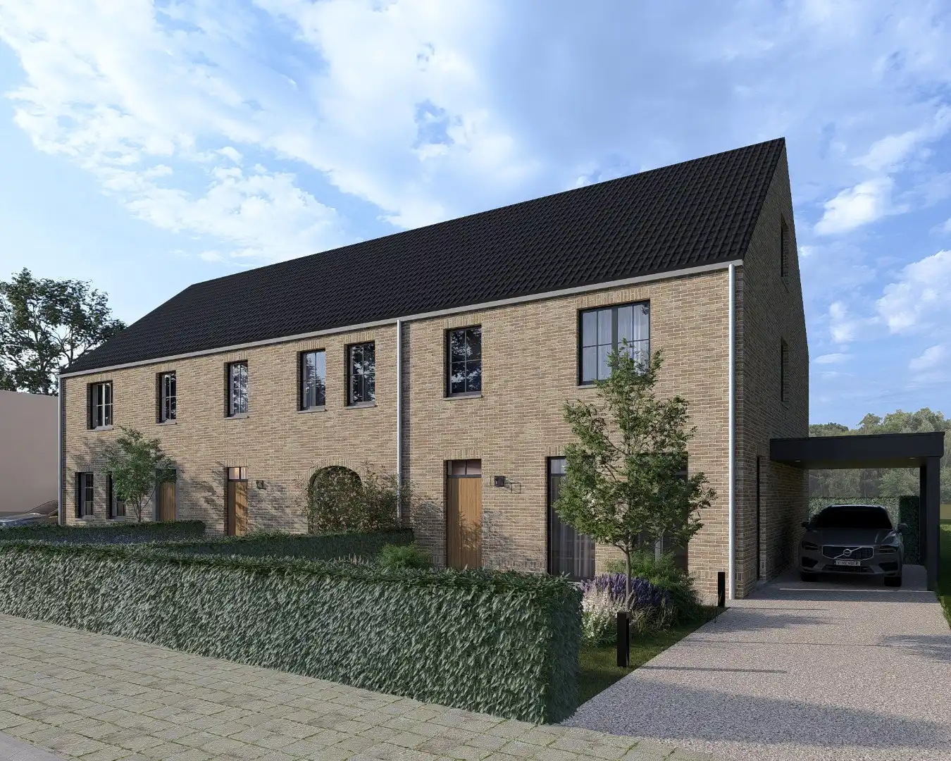 Landelijk project van 3 nieuwbouwwoningen op een rustige locatie te Bree!  foto 7
