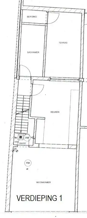 DUPLEX APPARTEMENT MET 2 SLAAPKAMERS EN TERRAS foto 25