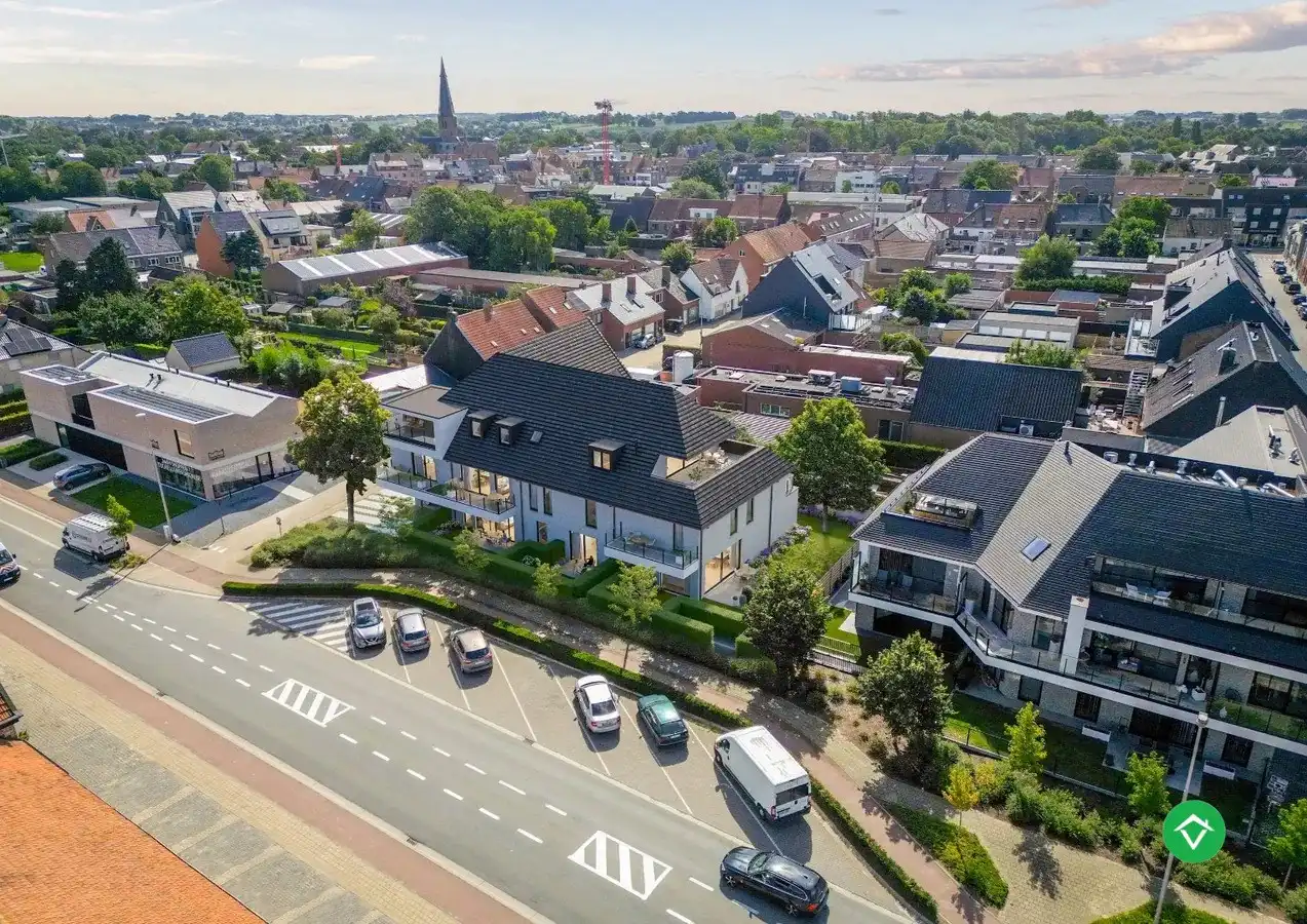 Nieuwbouwappartement met 2 slaapkamers en 2 terrassen in centrum Koekelare  foto 28