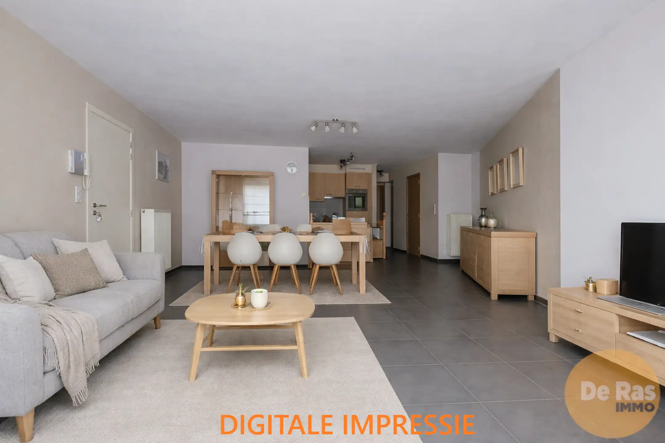 OORDEGEM - Centraal gelegen gelijkvloers appartement  foto 4