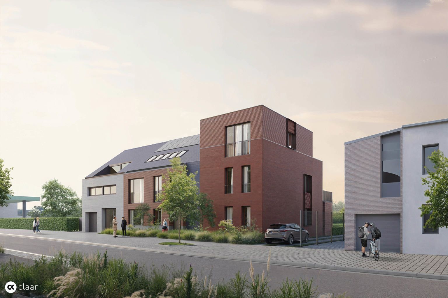 Project Vondelzicht: 5 nieuwbouw appartementen in Boutersem foto {{pictureIndex}}