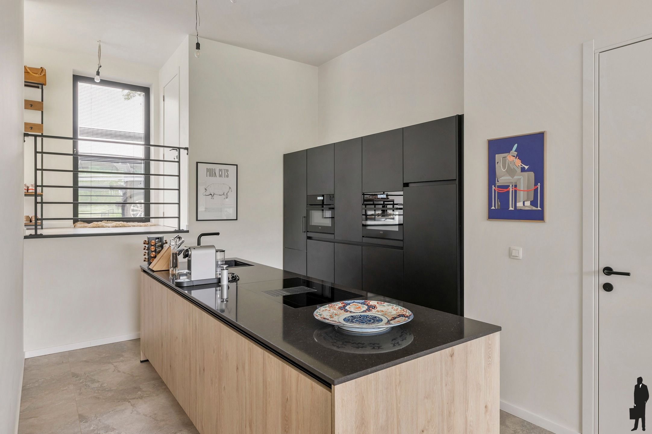 Exclusief BEN-gelijkvloers appartement (150 m²) met 3 slk’s, riante tuin (300 m²), kelder (60 m²) en prachtig uitzicht op natuurgebied. foto 4
