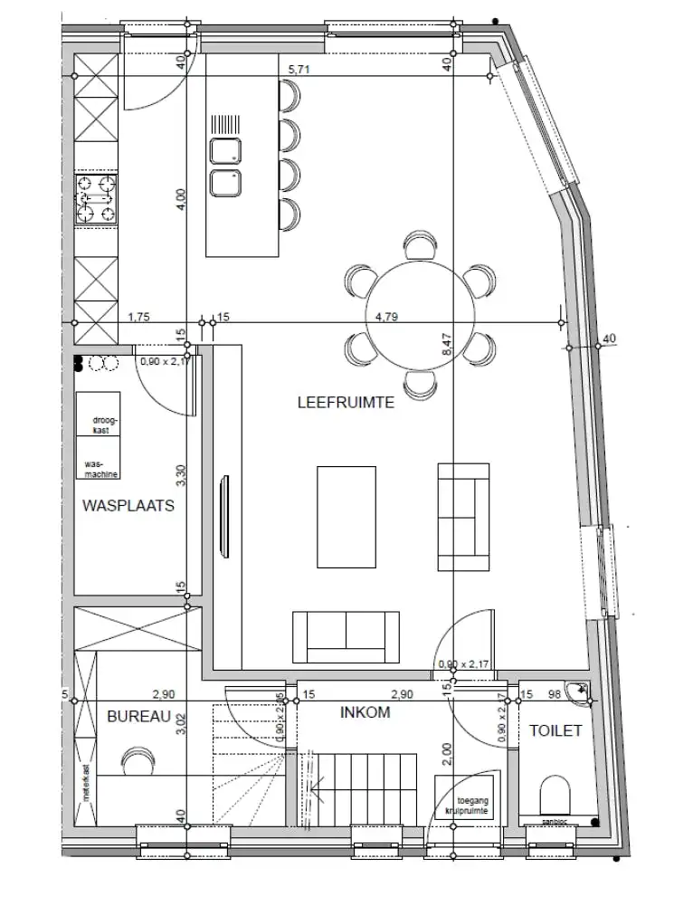Instapklare woning uit 2019 — 210 m² bewoonbaar, 4 slpk, centrum Essen foto 36