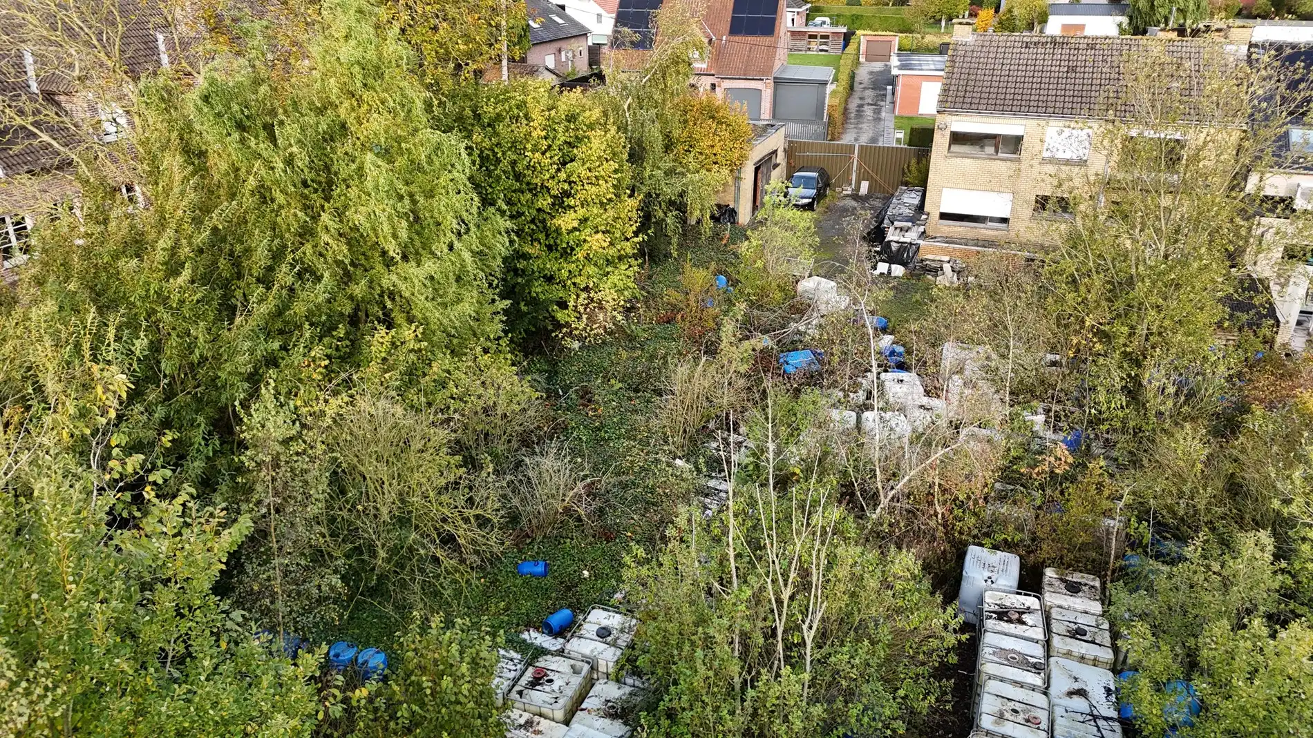 statige halfopen bebouwing in Wevelgem (Moorsele) foto 28